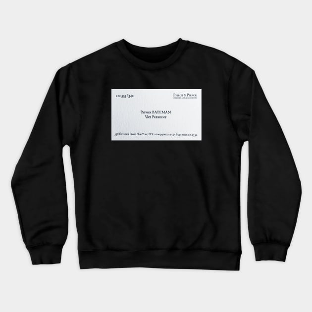 AMERICAN PSYCHO Crewneck Sweatshirt by Cult Classics